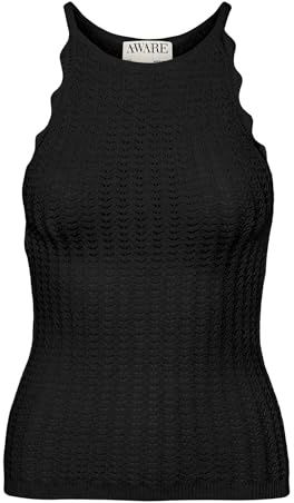 VERO Moda Damen Awpanama Sl Knit Top Noos Vmpanama Sl Knit Top VMA Noos (0er Pack)