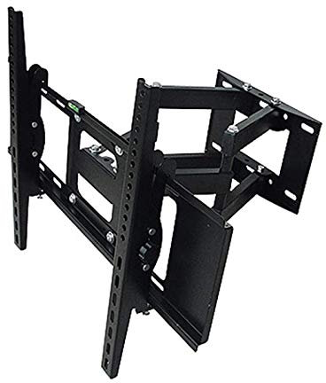 Wandhalterung für LCD-Flachbildfernseher mit gebogenem Bildschirm, neigbar, verstellbar, teleskopisch drehbar, zum Aufhängen an der Wand (Größe: 32-70 Zoll) (32)