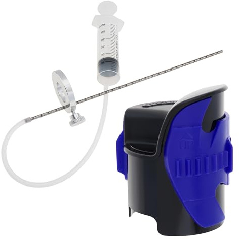 Windance Kit d'outils d'entretien de fourche avant de moto, protecteur et nettoyeur de joint de fourche 45 mm-55 mm, outil de réparation d'amortisseur + jauge de mesure du niveau d'huile de suspension