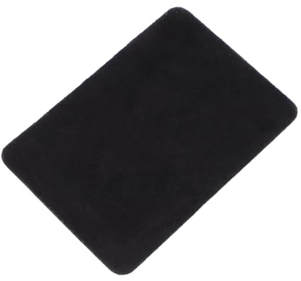 Gitarren Antirutschmatte 13,1x9x0,2cm Rutschfeste, aus Rindsleder | Doppelseitige Kleberückseite, Rauhe Oberfläche, Sanfte Kanten, für Ukulele und Banjo bei Auftritten