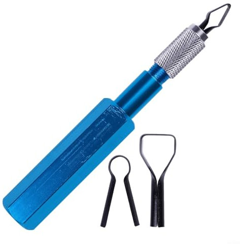 Funktioneller Eckglättungsschneider für professionelle Schweiß- und PVC-Bodenbeläge (blau)
