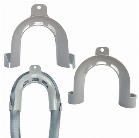 2 Stück Haltebogen Universal Einhängebogen,U-förmige Haltebogen Ablaufschlauch,U-förmiger Ablaufschlauchhalter Kunststoff,Kunststoff Schlauchhalter,für Ablaufschlauch Waschmaschine Geschirrspüler