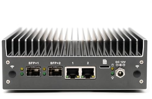 Protectli Vault Pro VP2440-4 Port, Micro Appliance/Mini PC - Intel N150, 2X 10G SFP+ NICs, 2X 2.5G NICs, DDR5 RAM, 32GB eMMC on-Board, M.2 SATA SSD Storage, AES-NI, Barebones
