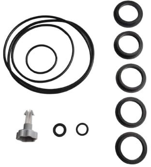 Vilgftyiet 223321111 Luftablassventil, O-Ringe, Dichtungsteil-Reparatur-Set für Intex Sandfilterpumpe, SwimmingPool, Ersatzteile