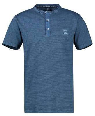 LERROS - Herren Rundhals Tshirt, Regular Fit, (2633910), Größe:3XL, Farbe:Navy (485)