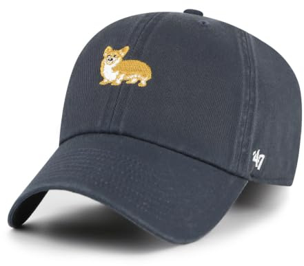 47 Hund Cap Clean Up Kappe Dog Mum Dog Dad verstellbar unstrukturierte Krone Tier gebogener Schirm