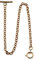TREEWETO Taschenuhr Kette 14.7 inch (37.5 cm) Gold