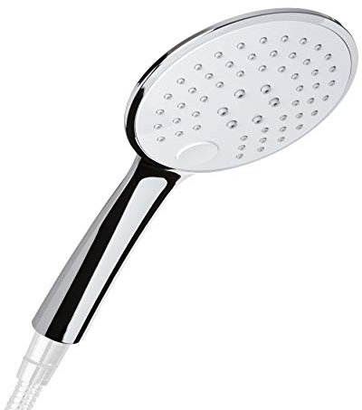 TATAY Alcachofa Ducha Sidney, 12 cm de Diámetro, de ABS, 3 posiciones, Sistema de Ahorro de Agua y Antical, Cromado