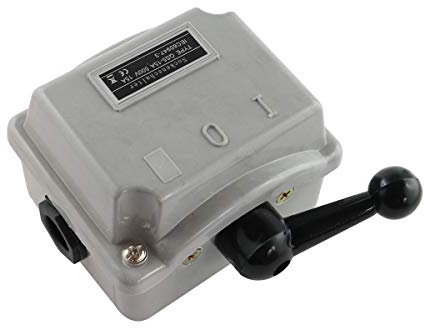 WITTKOWARE Drehstrom-Nockenschalter mit Hebel, 3-polig, EIN/AUS, 15A, 500V~, IP54