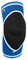 Rehband PRN Ellenbogenbandage für Sport Größe S/M/L/XL/XXL - Handballbandage mit Polsterung, Ellenbogenschoner für Hand- und Volleyball - entlastet und bietet Kompression, Farbe:Blau, Größe:M