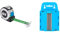 OX Pro 5m Tape Measure and OX Pro 100 Pack Heavy Duty Knife Blades & Dispenser