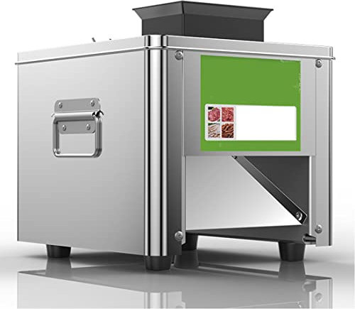 Cortafiambres Profesional, Cortafiambres Eléctrico, Acero Inoxidable 850w 200kg/h, para Restaurante/Deli/carnicería,2.5mm