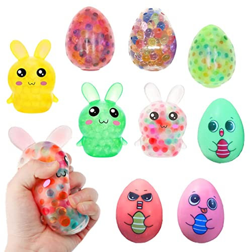Antistressball für Kinder und Erwachsene, FainFun 9 Stück Fidget Toys Stressbälle, Antistressball Squeeze Balls für Für Stress- und Angstabbau, ADHS, Handmassage, Dekompressionsspielzeug