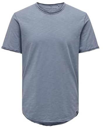 ONLY & SONS Men's T-Shirt, Flint Stone, M