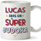 MUGFFINS Tazas Personalizadas para JUDOKA hombre - En Español - Eres Súper - 11 oz / 330 ml - Regalo Personalizable original y divertido