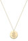 Jenosy Kette Damen Gold Kette mit Geburtsblumen Juni Personalisierte Kette mit Blume Zarte Halskette mit Rose Anhänger Hypoallergene 18K Vergoldete Kette Modeschmuck für Frauen und Mädchen