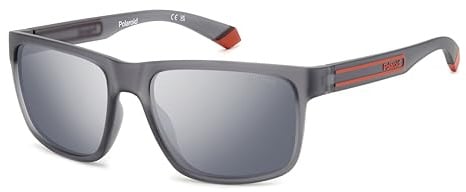 POLAROID Brille PLD 2157/S Größe 57-18 mm Matte Grau polarisiert