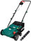 SAKUSEI Tools Scarificatore/rastrello/aeratore elettrico per prato da 1500 W, rimozione di foglie morte, aeratore per terreno, sacco di raccolta da 30 litri, cavo di alimentazione da 10 m, 4 altezze