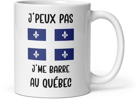Mug Québec je peux pas je me barre au Québec voyage humour tasse Québec drôle vacances