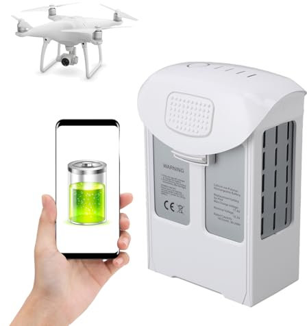 4-Akku, 5870 MAh, 15,2 V, Ersatzakku mit Hoher Kapazität für 4, Intelligent Flight Drone-Akku für 4 RTK, 4, 4 Pro, 4 Pro V2.0