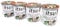 itsu Sesame Chicken Big’Bowl Noodles 97g | Sesame Miso Broth | Rice Noodles | Quick-to-Make Snack | Pack of 4