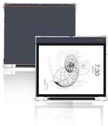 Transparente Schutzhülle für Onyx Boox Note Air/Air2/Air2 Plus 26,2 cm (10,3 Zoll) Papier-Tablet, dünn, dünn, leicht, kratzfest, langlebiger Schutz, Silikon-Gummi, TPU-Hülle (transparent).