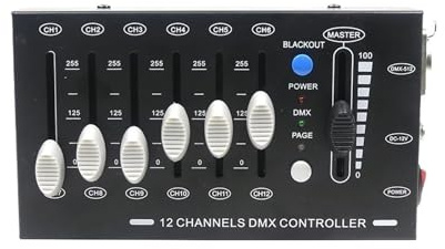 DJ Controllers, 12 channels Controller DJ Controller Mini Console For Stage Light Effect Home Entertainment KTV Party Lights(3000W)