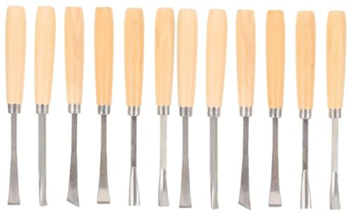 DIYEAH 2 Sätze Schnitzwerkzeug Set Klemmen Für Holzbearbeitung Handwerkzeuge Holzbearbeitungswerkzeuge Werkzeugkasten Kabelloses Rotationswerkzeug Graviermeißel 6 Stück * 2