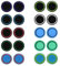 Juego de 20 Tapones de Silicona para el thumbstick para Mejorar el Agarre, compatibles con los mandos PS5, PS4, PS3, Xbox Series X/S, Xbox 360, Xbox Elite y Switch Pro: Tapones Protectores Multicolor