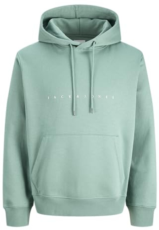 JACK & JONES Herren Hoodie Kapuzenpullover JJESTAR JJ Sweat Hood - Relaxed Fit