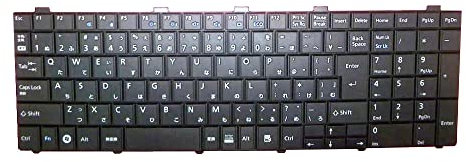 RTDPART Laptop-Tastatur für Fujitsu LifeBook A512 A530 A531 AH502 AH512 AH521 AH530 AH531 NH751 V126926EJ1 CP513261-01 6037B0063102 Japanisch JP JA Schwarz Neu