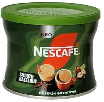 Nescafe Classic Instant Coffee Smooth Hazelnut Hot Cold Grec Frappe – 1 x 100 g
