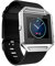 TopTen, Ersatz-Armband für Fitbit-Blaze-Smartwatch, verstellbar, aus weichem Silikon M Schwarz