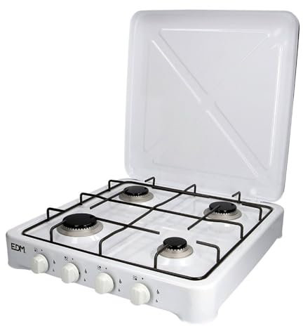 Cuisinière à Gaz EDM 07422 Blanc