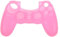 OSTENT Protective Silicone Gel Soft Case Cover Pouch Sleeve Compatible for Sony PS4 Controller - Color Pink