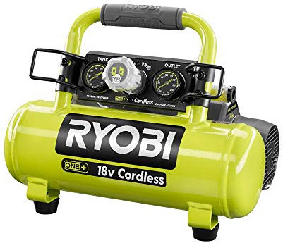 RYOBI 18-Volt ONE+ Cordless 1 Gal. Portable Air Compressor (Tool Only), (P739)