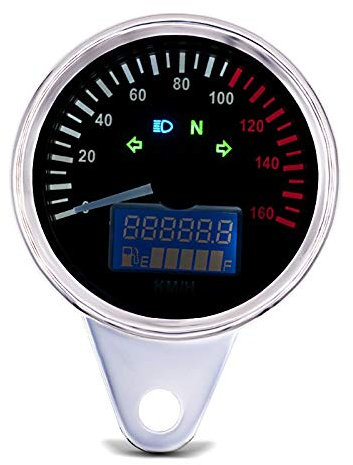 Motorrad Tachometer für Victory Hammer/S / 8-Ball KTX chrom