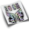 Aufkleber Gabel Fox 36 Performance Elite 2021 Farben WP427 Holographischer Regenbogen