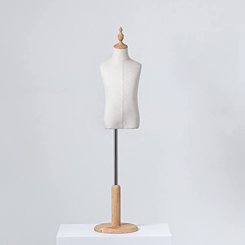 ksamwjf Kinder Schaufensterpuppe Schneiderpuppe Kinder Alter 1-8 Schneiderpuppe Schaufensterpuppe Kinder Schneider Schaufensterpuppe, höhenverstellbar, stabil geruchlos