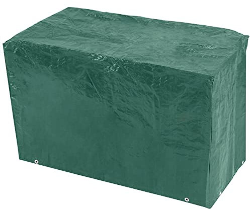 PrixPrime - Funda Impermeable Verde para Barbacoa de 91x53x55 cm