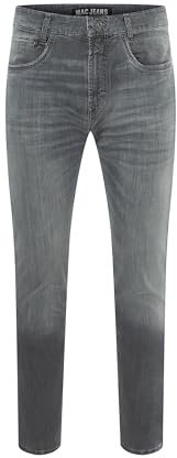 MAC Jeans Herren Jeans Hose Arne Pipe Dünner Stretchdenim Blue Used
