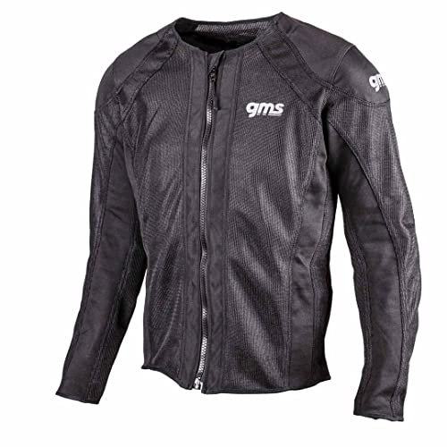gms Scorpio Motorrad Textiljacke (Black,3XL)