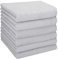 Betz Berlin 6er Pack Handtücher Set Handtuch Größe 50x100 cm 100% Baumwolle Silbergrau - Berlin