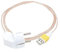 Générique Câble USB de mise à la terre 1,5m compatible box internet, ordinateur portable PC/MAC, TV, modem, compatible avec prises SCHUKO, fabriqué en France