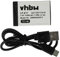 vhbw Akku kompatibel mit Canon EOS R10, R50, R8 Kamera (1000 mAh, 7,4 V, Li-Ion), USB-C Buchse