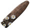 Hinthetall Wood Dasiy Floral Ironing Board Pad Ironing Board Cover and Pad 15 x 54 Scorch Resistant Padding Heavy Duty Iron Board Pad Standard Size Extra Thick Iron Board Cover Replacement