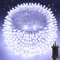Moxled Fairy Lights Plug in Waterproof - 100M/328ft 800 LED String Lights Mains Powered, 8 Modes Garden Christmas Lights for Outdoor Indoor Bedroom Patio Party Tree Decorations (White)
