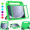 TOPWANT Kids Case with Built-in Screen Protector for Samsung Galaxy Tab A9 Plus 11 inch 2023 (SM-X210/X216/X218), Shockproof Handle Stand Case for Kids, Green