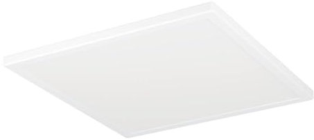 EGLO connect.z Smart Home LED Badezimmer Deckenleuchte Rovito-Z, ZigBee, App und Sprachsteuerung Alexa, warmweiß-kaltweiß, RGB, dimmbare Bad Deckenlampe, weiß, IP44, 39x39 cm