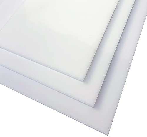 Signalétique.biz France - Plaque verre acrylique blanc - 300 x 800 mm - 3 | Verre acrylique, 300 x 800 mm - 3 mm, Blanc, bricolage, protection ou fabrication sur mesure